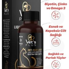 Anti-Hair Loss Biyotin Kedi Damlası 100ml (Tüy Sağlığı Damlası)