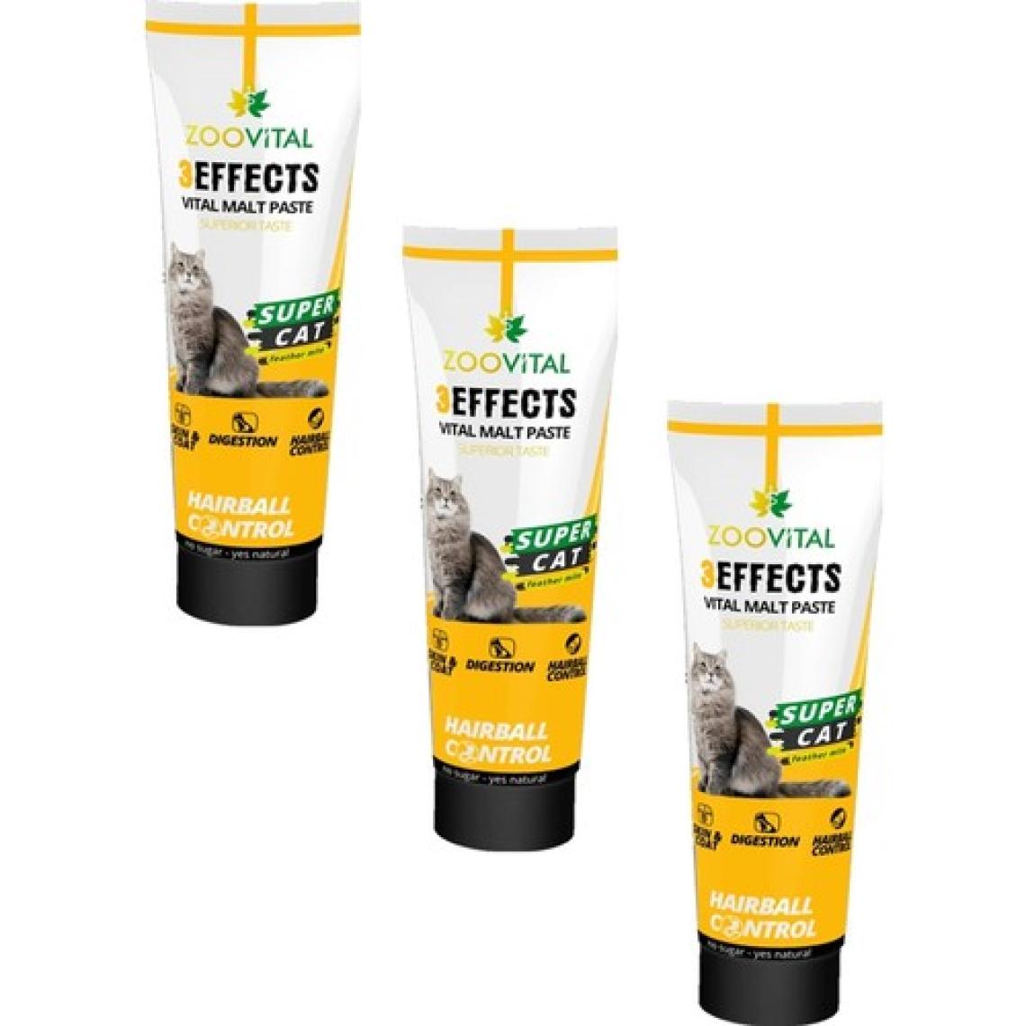 Zoovital Malt Paste 3 Etkili Tüy Yumağı Önleyici Kedi Macunu 100 gr (3 Adet)