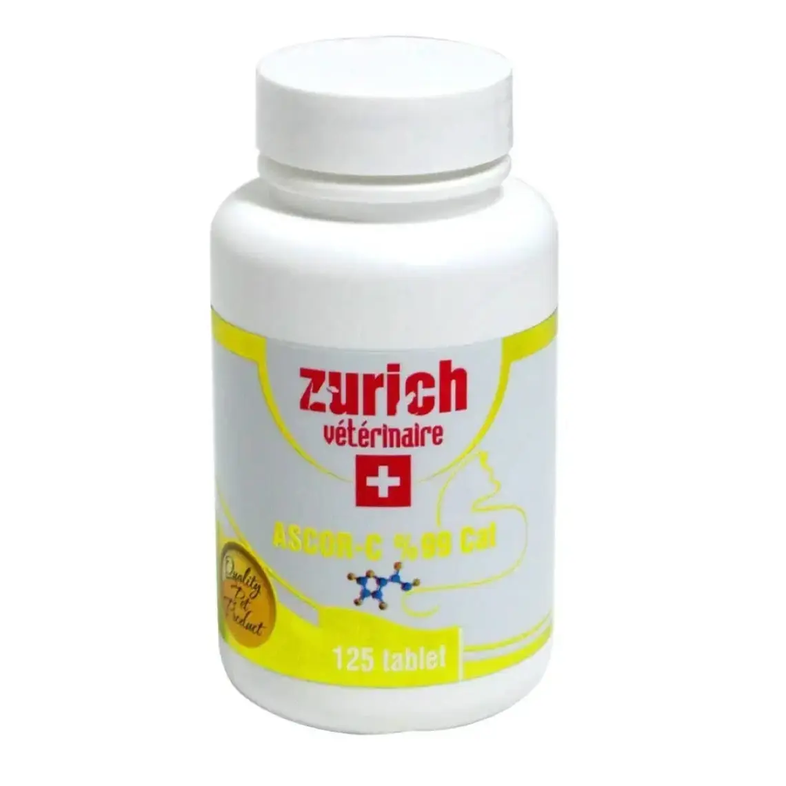 Zurich Ascor-C %99 Cat 125 Tablet