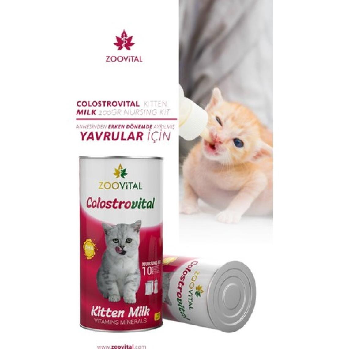 Colostrovital Yavru Kedi Süt Tozu ve Biberon seti
