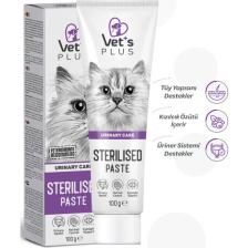 Vet's Plus Sterilised Malt Macun 100gr (Kısır Kediler için Tüy Yumağı Önleyici)