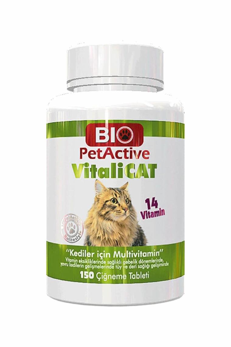 Vitalicat Kedi Multivitamin Tablet 75 gr 150 Adet