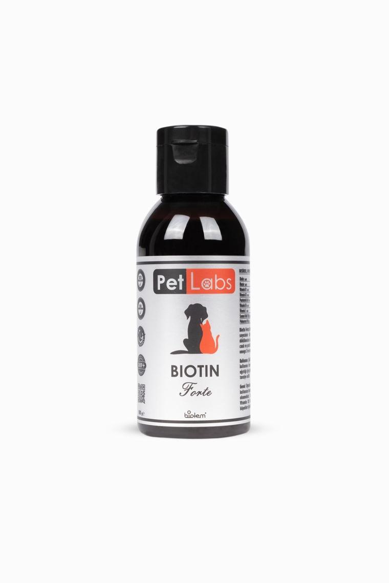 Pet Labs Biotin Forte 100 Ml. ( Kedi ve Köpekler Için Tüy Sağlığı Damlası ve Tırnak Bakımı)