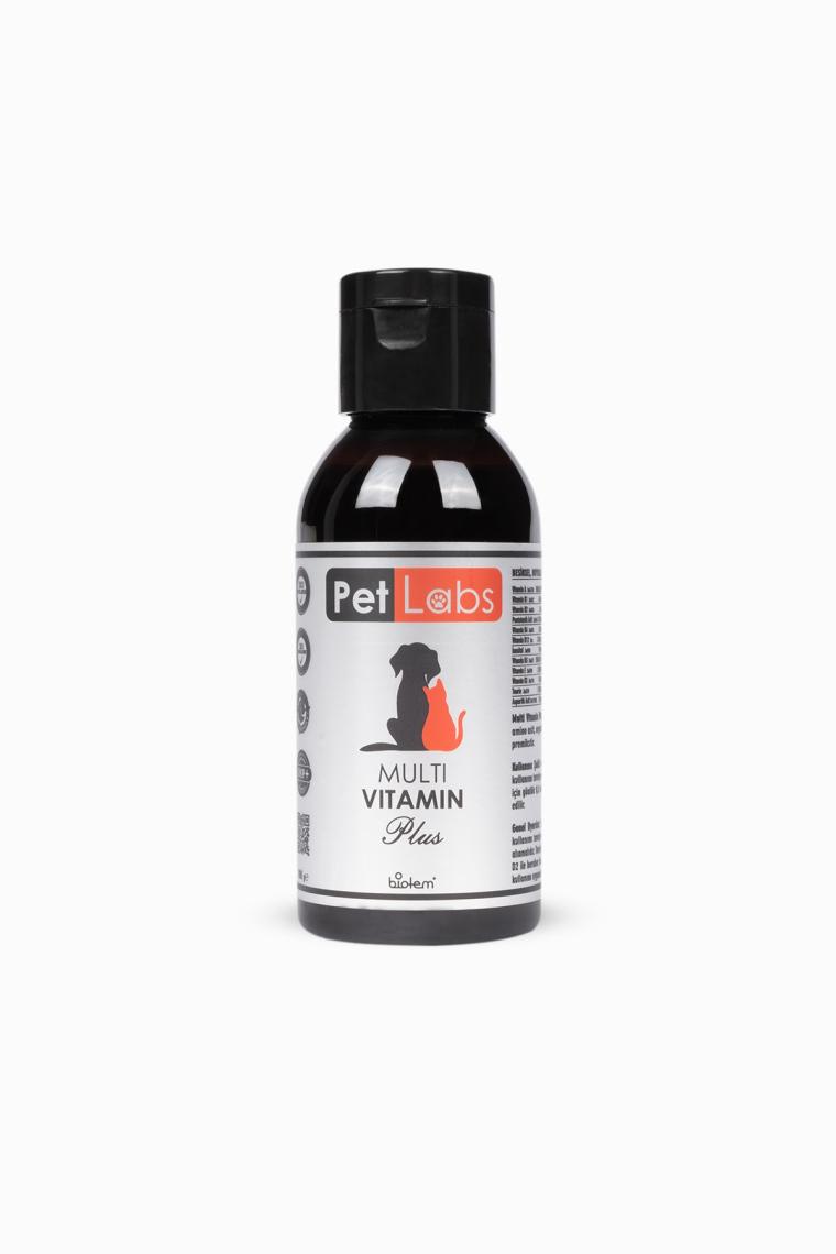 Pet Labs Multi Vitamin 100 ml Kediler ve Köpekler Için Multivitamin