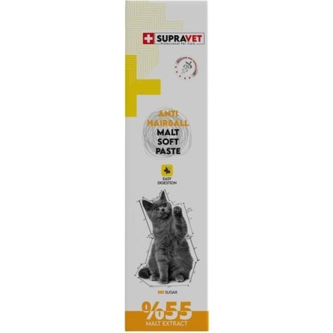 Supravet Anti-Hairball Malt Kedi Macunu 100 gr Tüy Yumağı Engelleyici ( %55 Extra Malt )