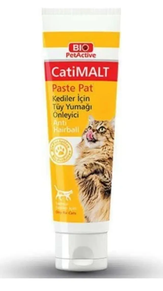 Pet Active Cati Malt Paste Pat Kedi Kıl Topu Önleyici 25 Ml