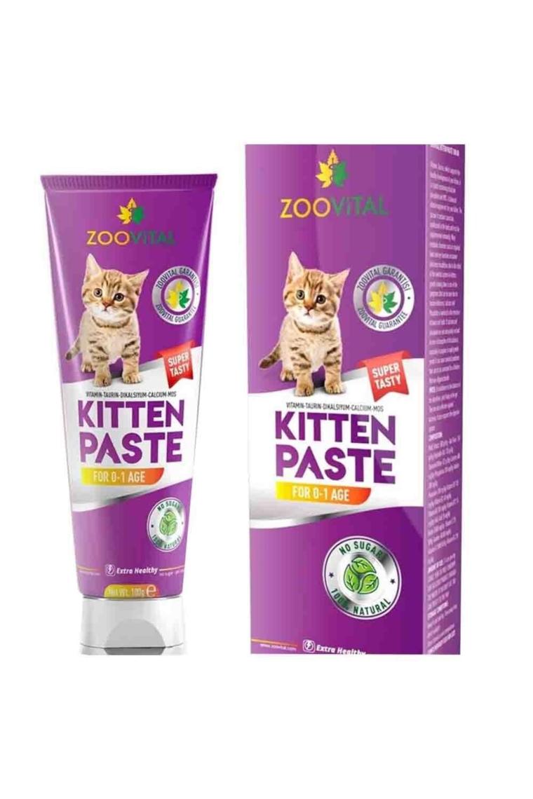 Kitten Paste Yavru Kedi Macunu Vitamin Deposu 100 gr