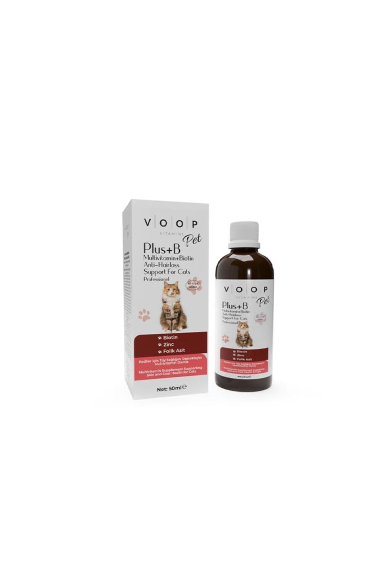 Pet Plus +B for Cats (Tüy Dökülmesi Engelleyici) 50 ml