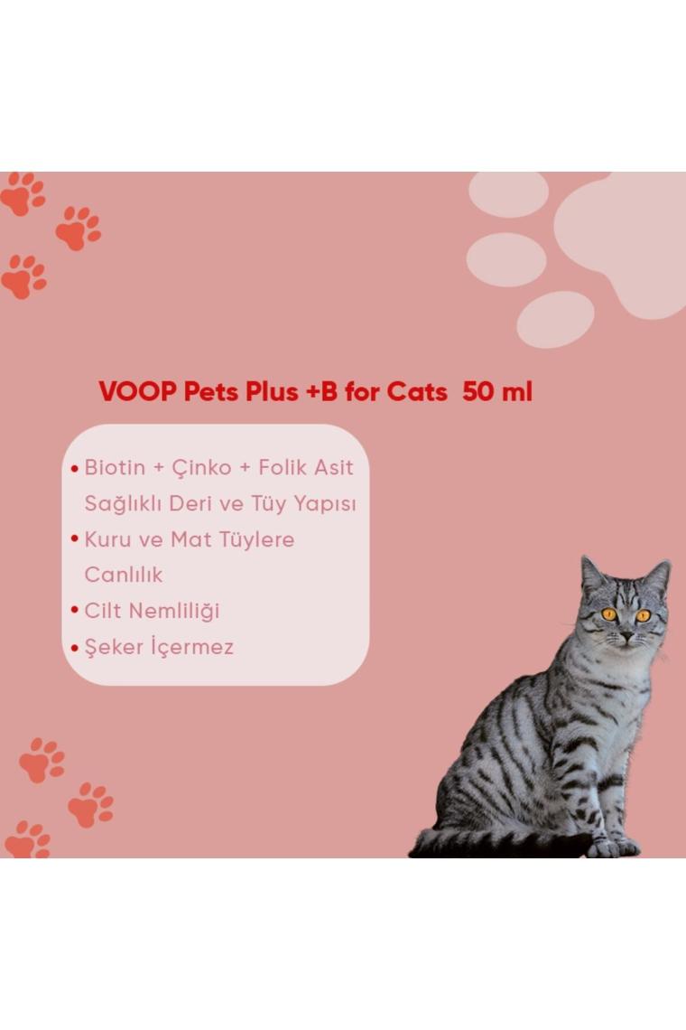Pet Plus +B for Cats (Tüy Dökülmesi Engelleyici) 50 ml