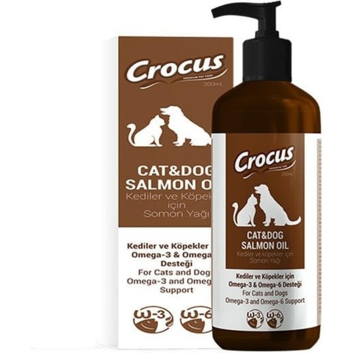Crocus Kedi Köpek Somon Yağı 200 Ml