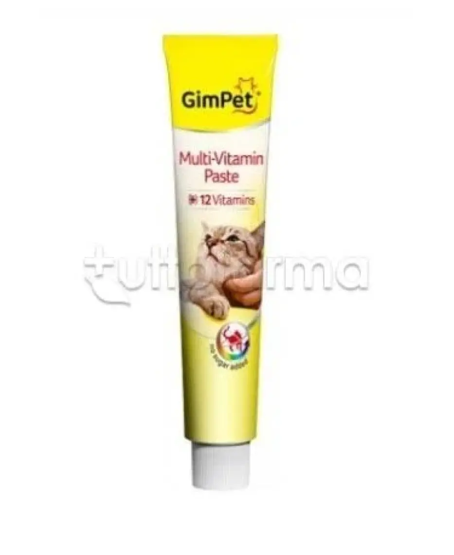 Gimcat Multi Vitamin Paste 12 Vitaminli Kedi Malt Macunu 20 Gr
