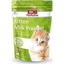 Pet Active Yavru Kediler için Besin Takviyesi ve Yavru Süt Tozu 200 Gr