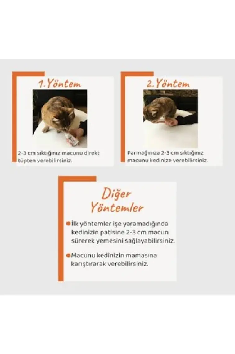Vet's Plus Taurinli Multivitamin Kedi Macunu 30gr (Yetişkin Kediler için Multivitamin Desteği)