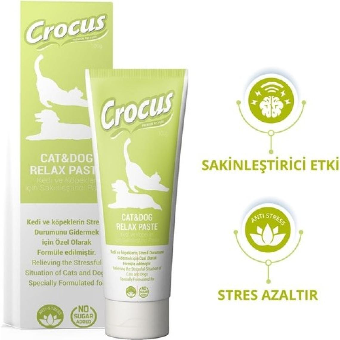 Crocus Kedi Köpek Relax Macun 100 Gram