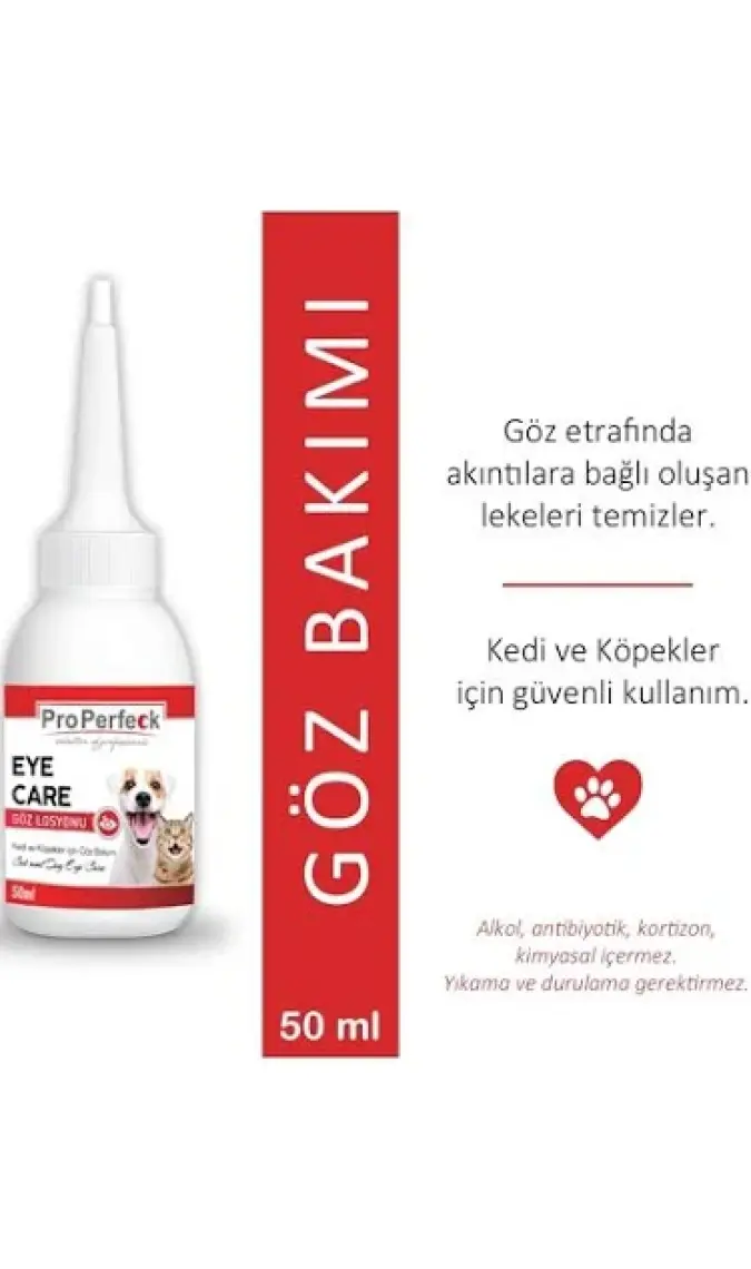 Properfeck Kedi Ve Köpek Göz Temizleme Losyonu 50 ml