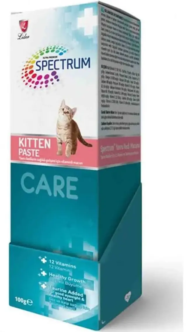 Spectrum Kitten Paste Yavru Kedi Vitamin Macunu 100 Gr