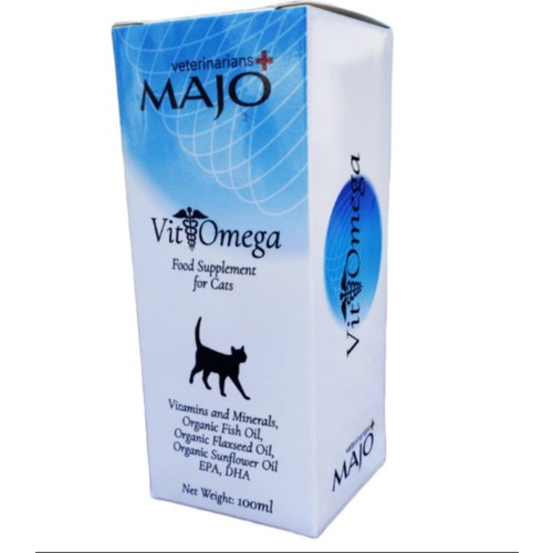 Majo  Vit& Omega Kediler Için Tüy Sağlığı Tüy Dökümü Engeleyici  Vitamin