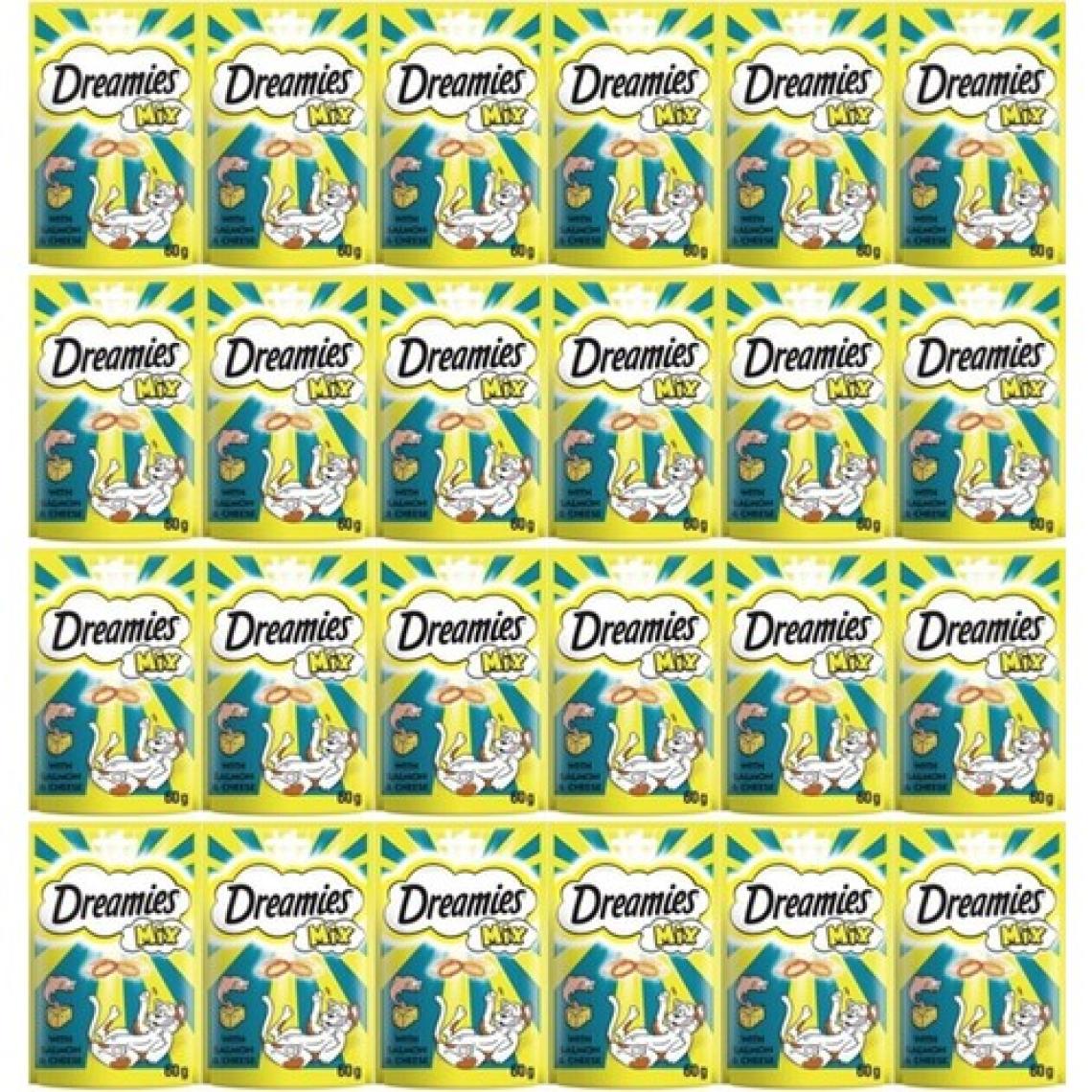 Dreamies Whiskas Dreamies Kedi Ödülü Mix Somonlu Peynirli 60 gr x 24 Adet