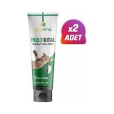 2 Adet - Zoovital 13 Effects Multivitamin Kedi Macun Paste 100 gr
