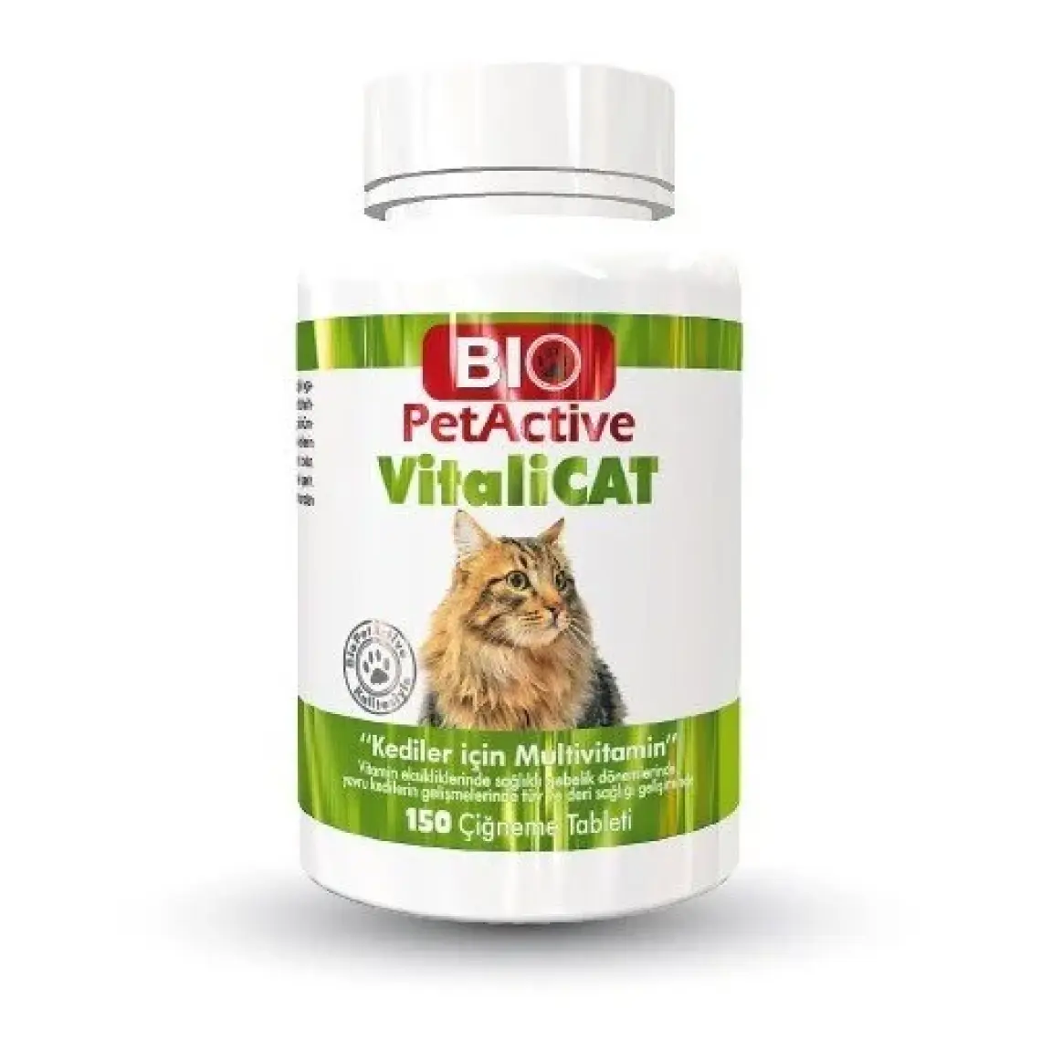 PetActive Vitalicat Kedi Multivitamin 150 Tablet