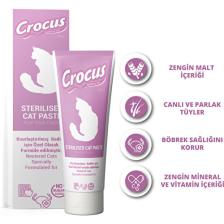 Crocus Kedi Sterilised Malt Macunu 100 Gram