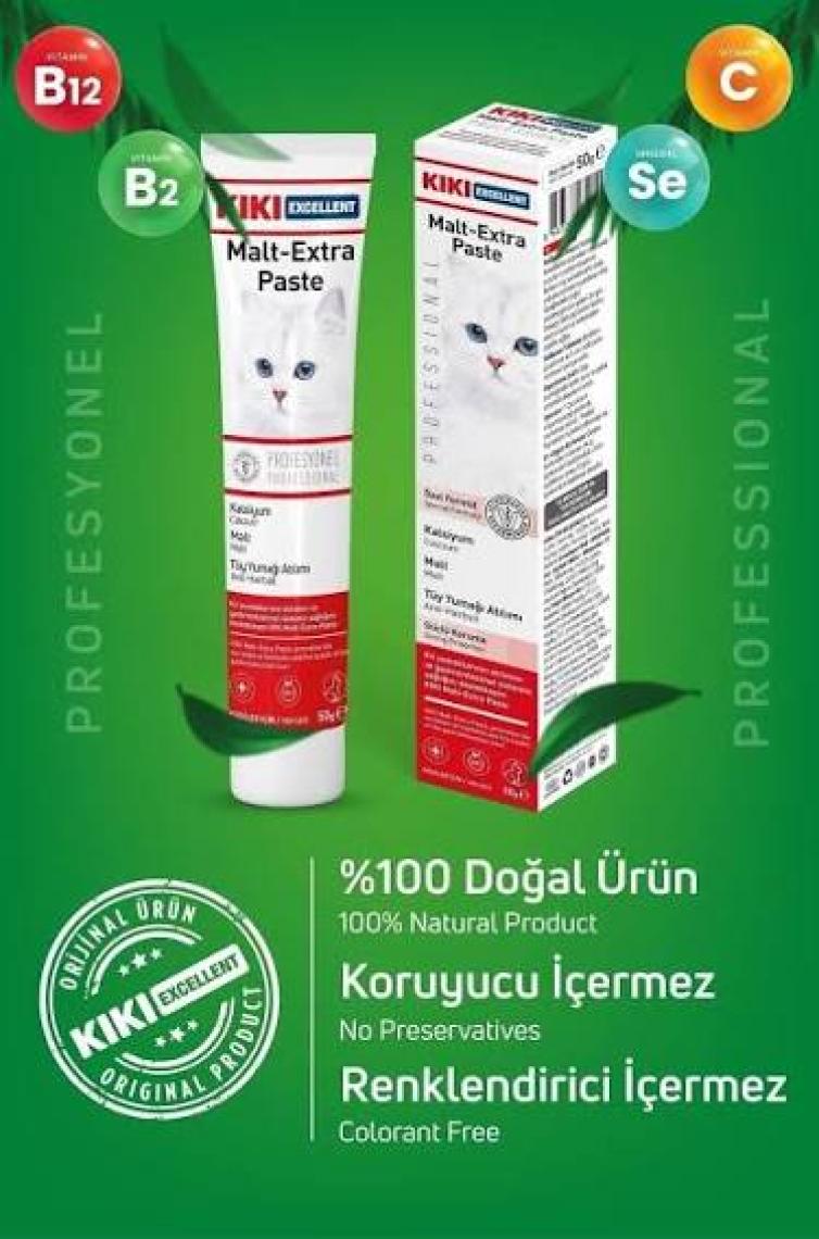 Kıkı Excellent Kedi Malt Extra Paste Macun 50 Gr. KC302