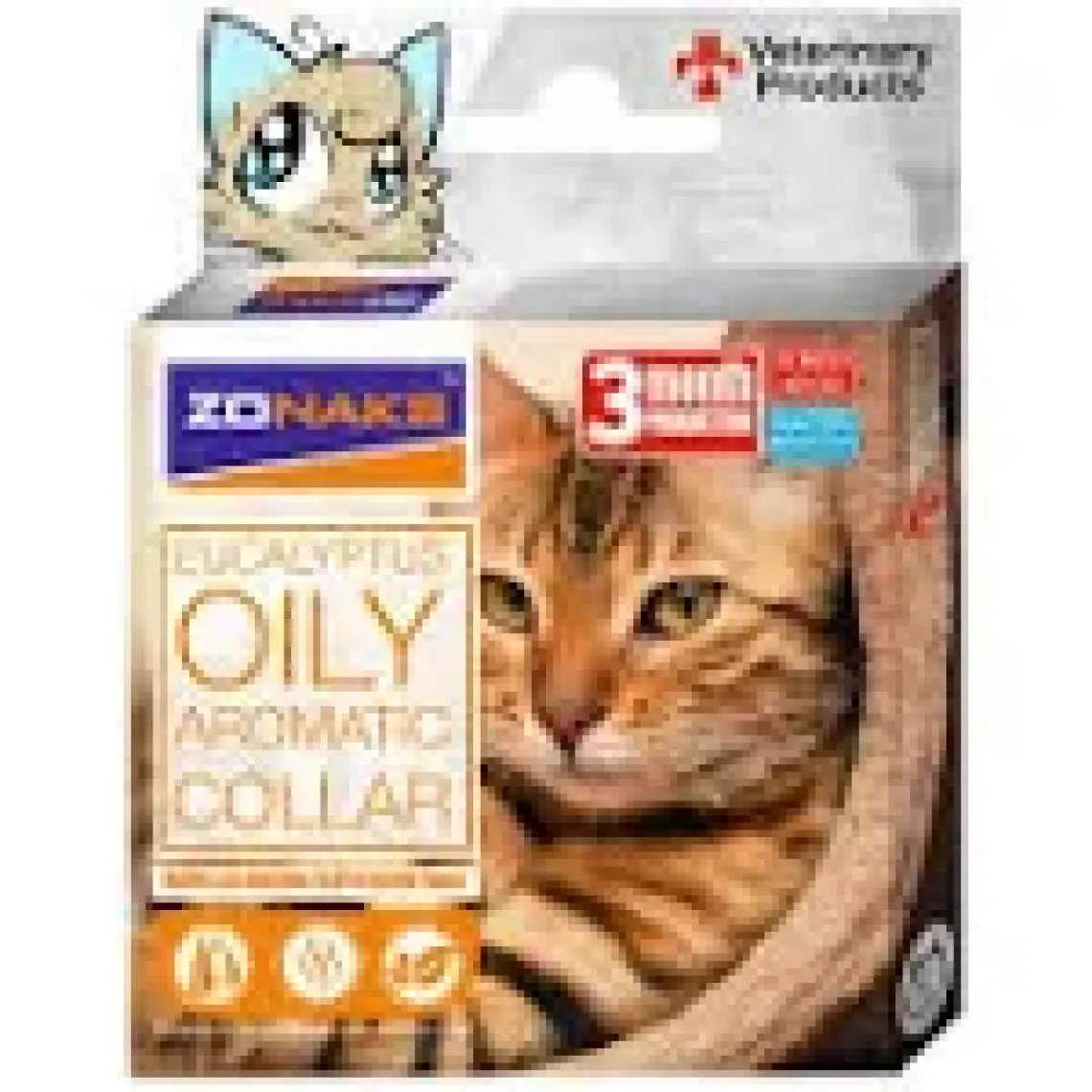 Zonaks Kediler Için Okaliptus Aromatik Tasma 40 cm