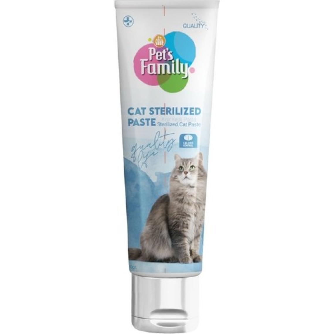 Pets Family Kedi Sterilized Malt Pasta 100 gr