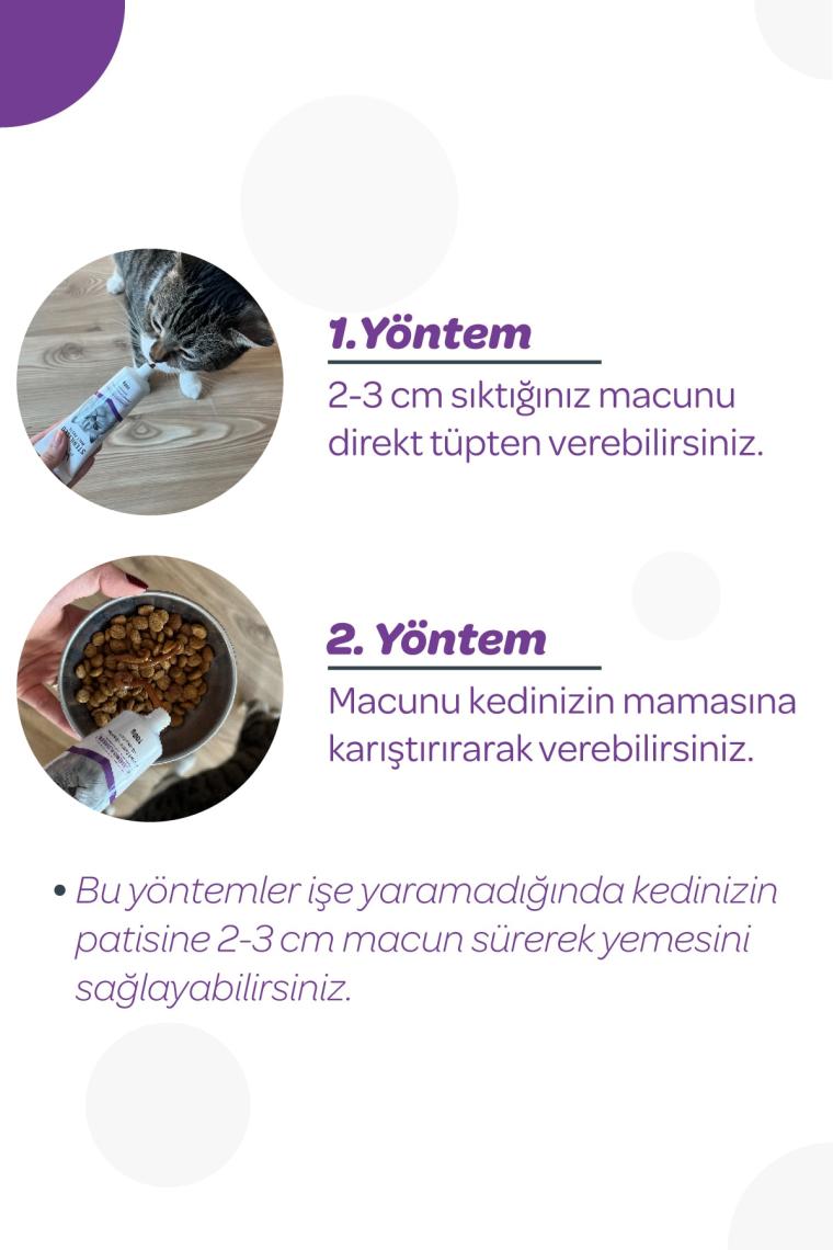 Sterilised Kısırlaştırılmış Kediler Için Malt Macun 100gr (tüy Sağlığı Destekleyici)