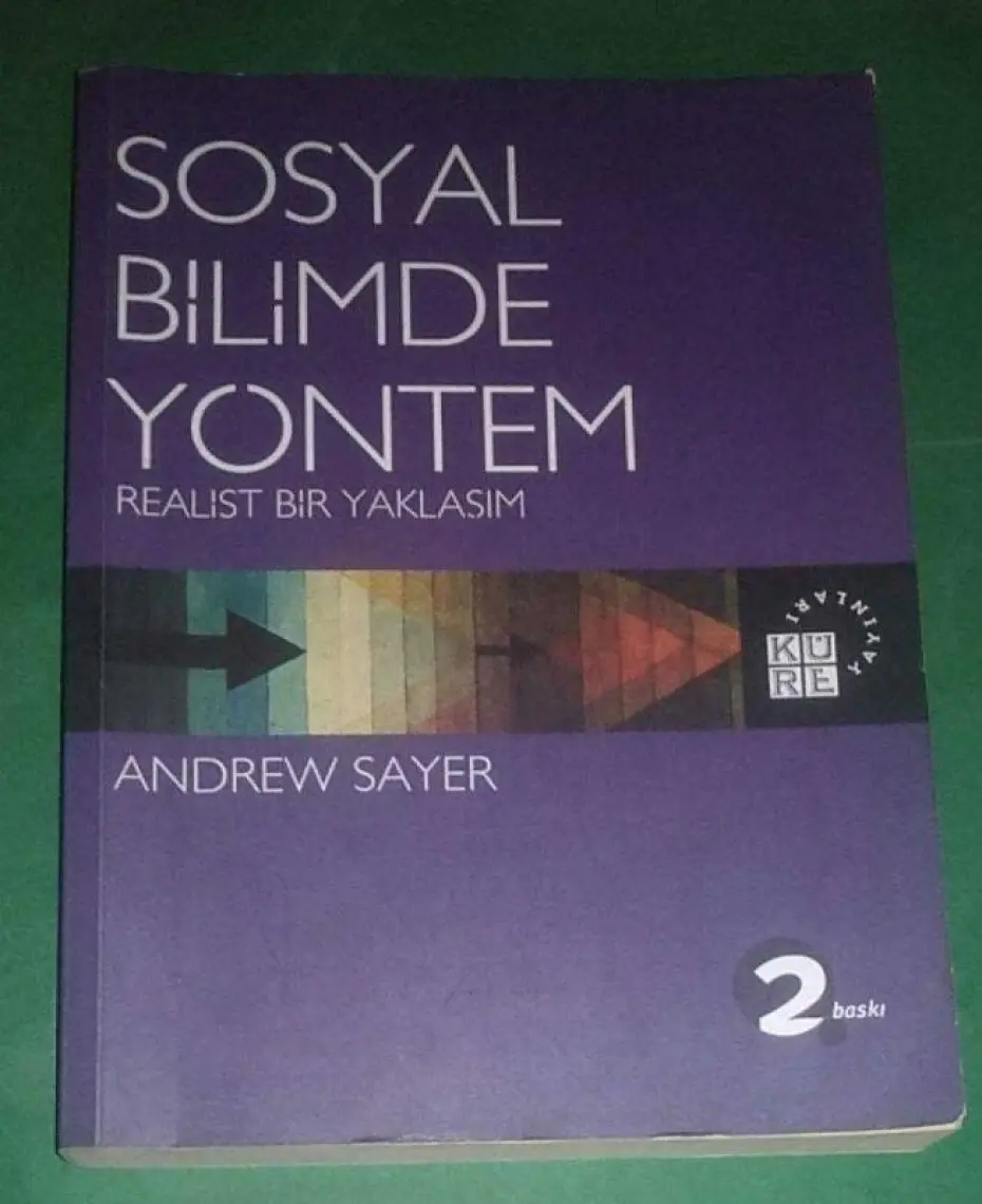 Sosyal Bilimde Yöntem: Realist Bir Yaklaşım