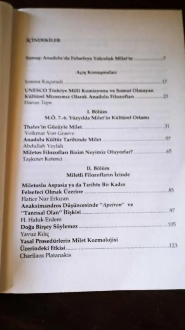 Miletli Filozoflar Thales Anaksimandros Ve Anaksimines