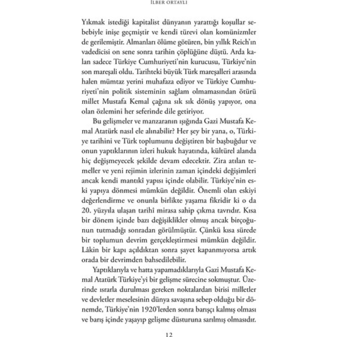 Gazi Mustafa Kemal Atatürk - İlber Ortaylı