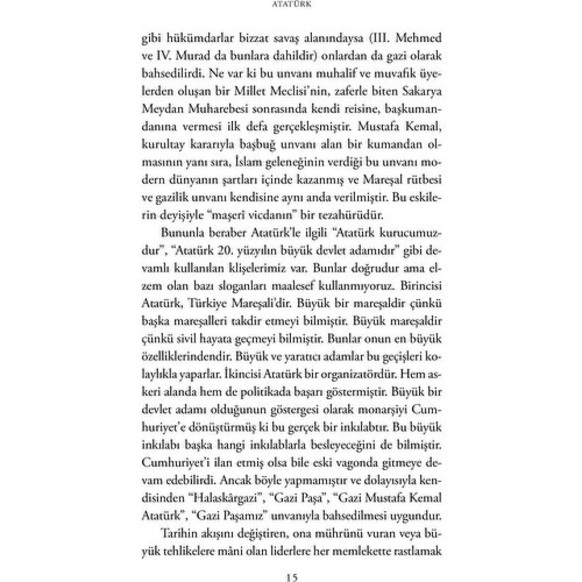 Gazi Mustafa Kemal Atatürk - İlber Ortaylı