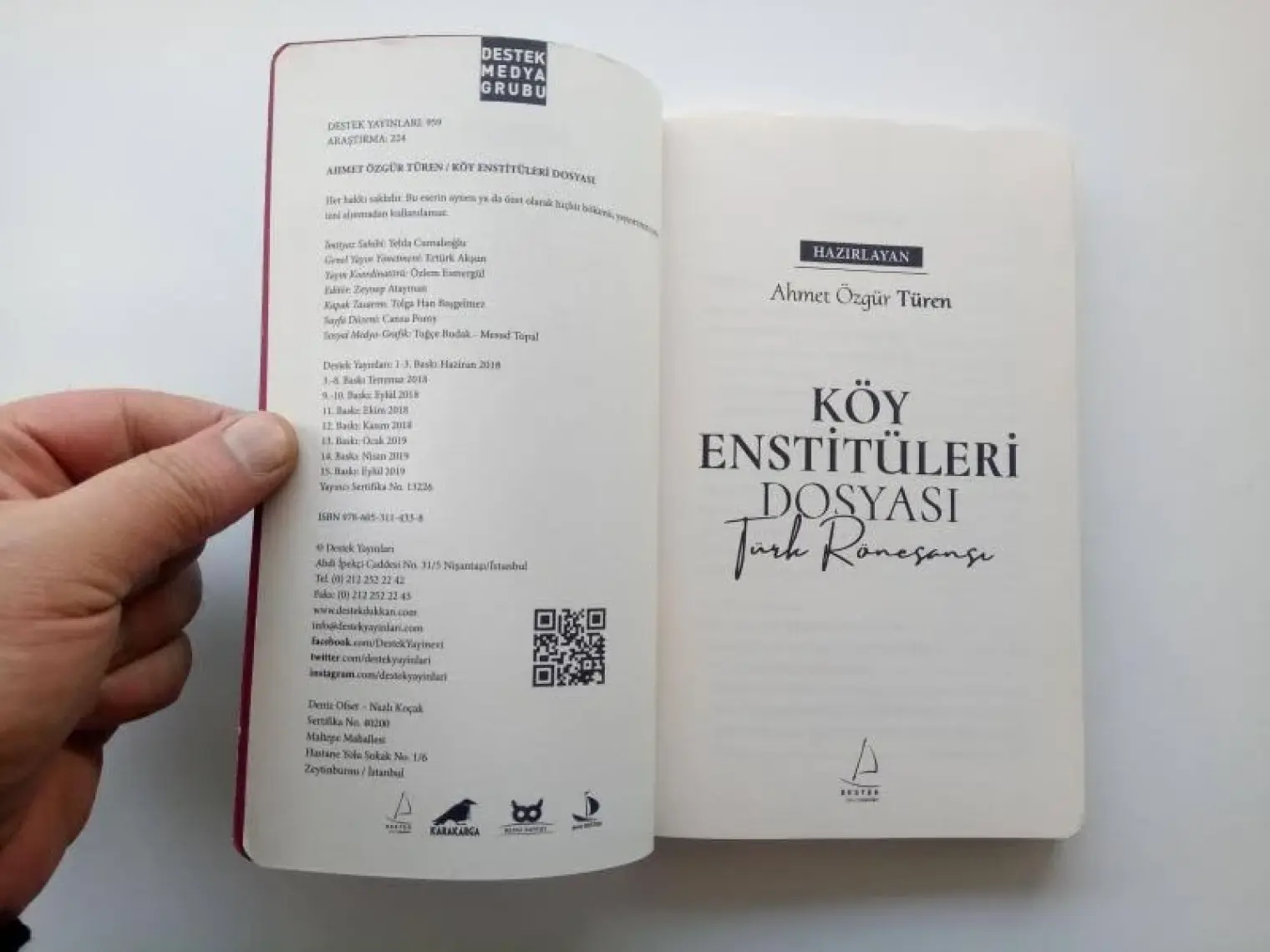 Köy Enstitüleri Dosyası - Ahmet Özgür Türen