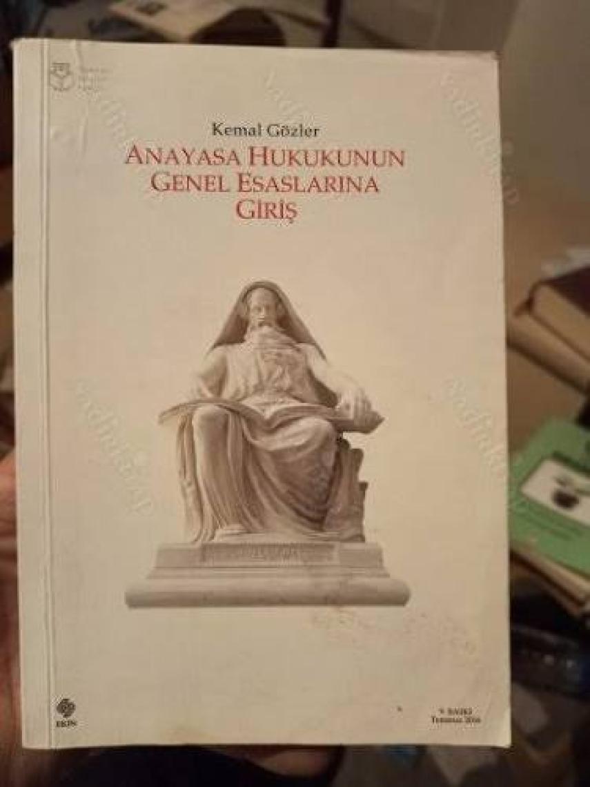 Anayasa Hukukunun Genel Esaslarına Giriş