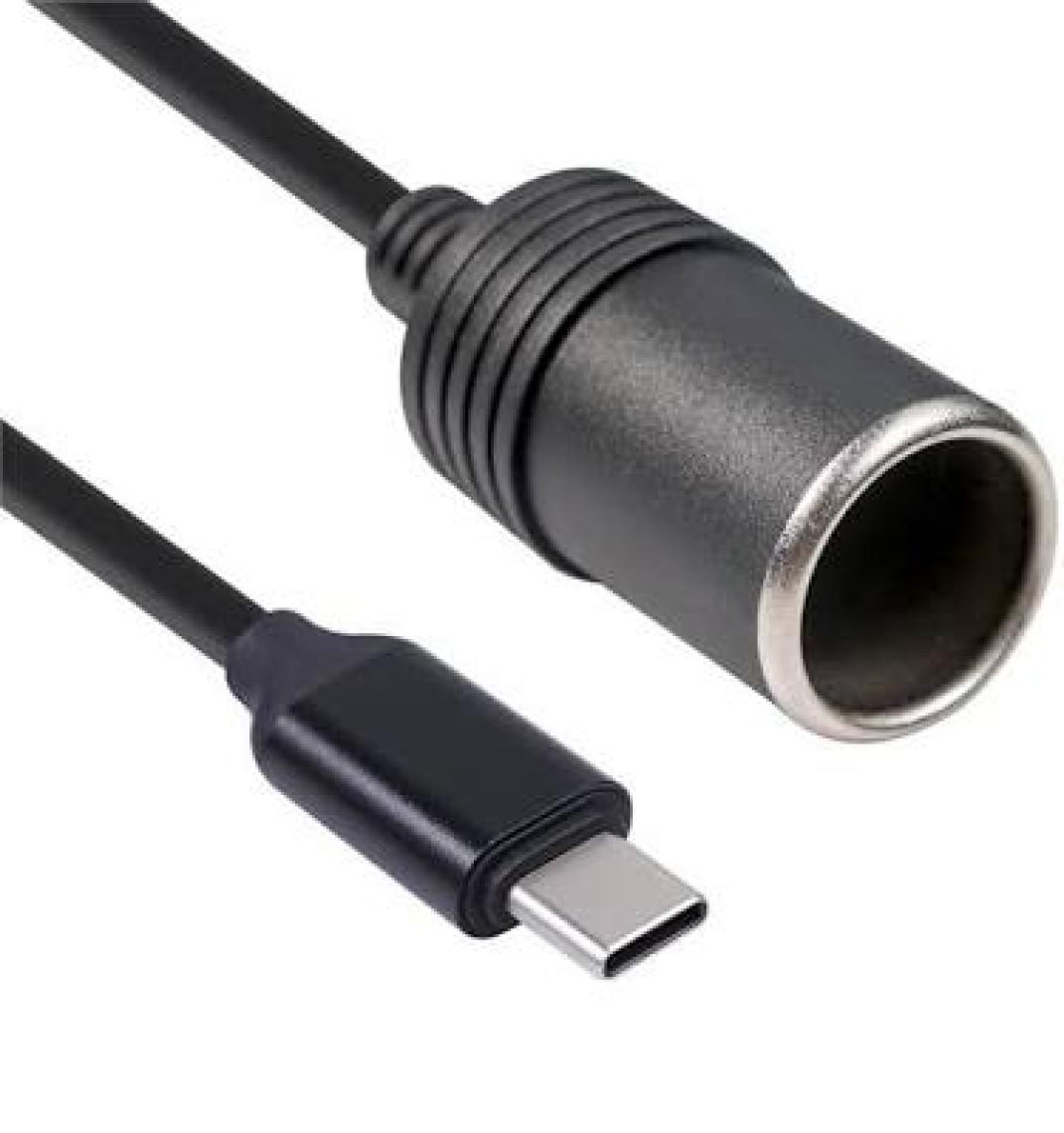 Zemheri Powermaster PM-24759 Type-C 5 Volt To 12 Volt Çakmak Fiş Çevirici