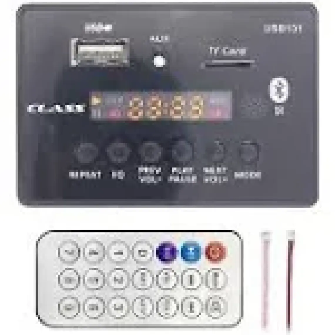 Class USB-131 Aux Usb-Sd-Bluetooth Çevirici Kumandalı