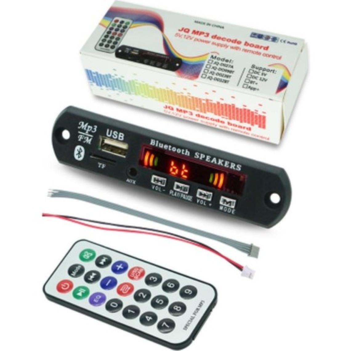 Autoline Mikrofonlu-Bluetooth-Radyo-Usb-Aux-Sd Kart Mp3 Çalar 12 Volt