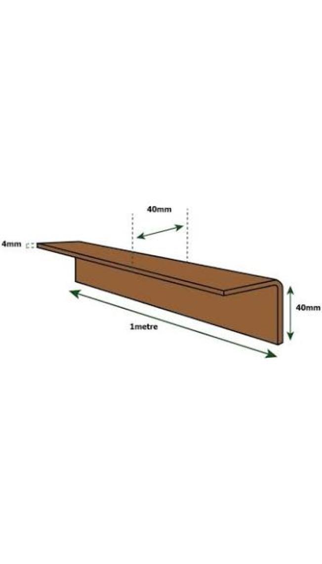 Kraft Karton Köşebent 100 cm Köşe Koruyucu Köşe Koruma Kartonu 25'li