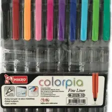 M 2028-10 Fineliner Kalem 10 Adet 8 Renk