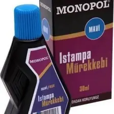 Monopol 1121 Istampa Mürekkebi 30 ml Mavi
