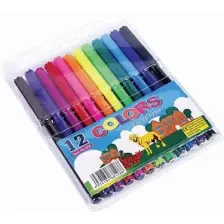 12 Renk Keçeli Kalem