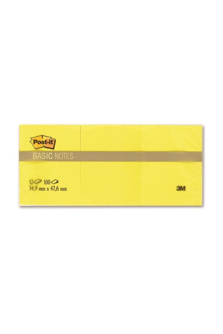 Post-İt Basic Not Karışık Parlak Renk 35X48Mm