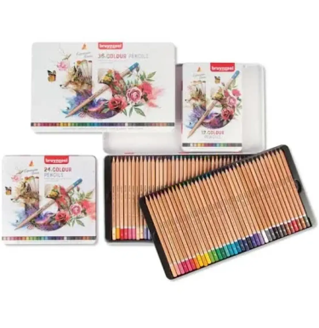 Bruynzeel Expression Series Kuru Boya Kalem Seti 72'li