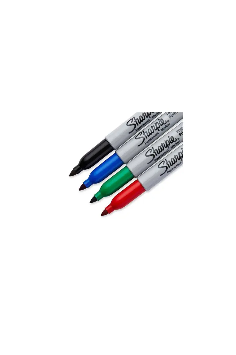 Sharpie Fine Permanent Markör Kalem Standart Renkler 4'lü