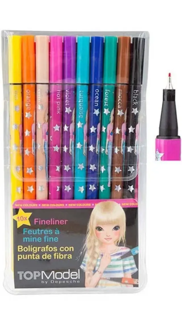 Topmodel Fineliner 8060 Kalem 10 Lu