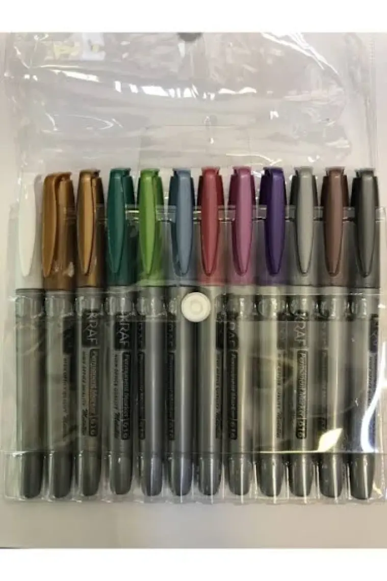 Kraf Permanent Markör Metalik 12 Li 616G