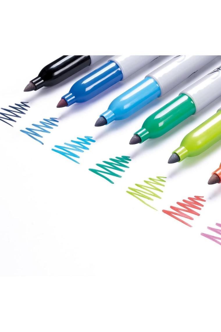 Sharpie Fine Permanent Markör 28li Tavuskuşu