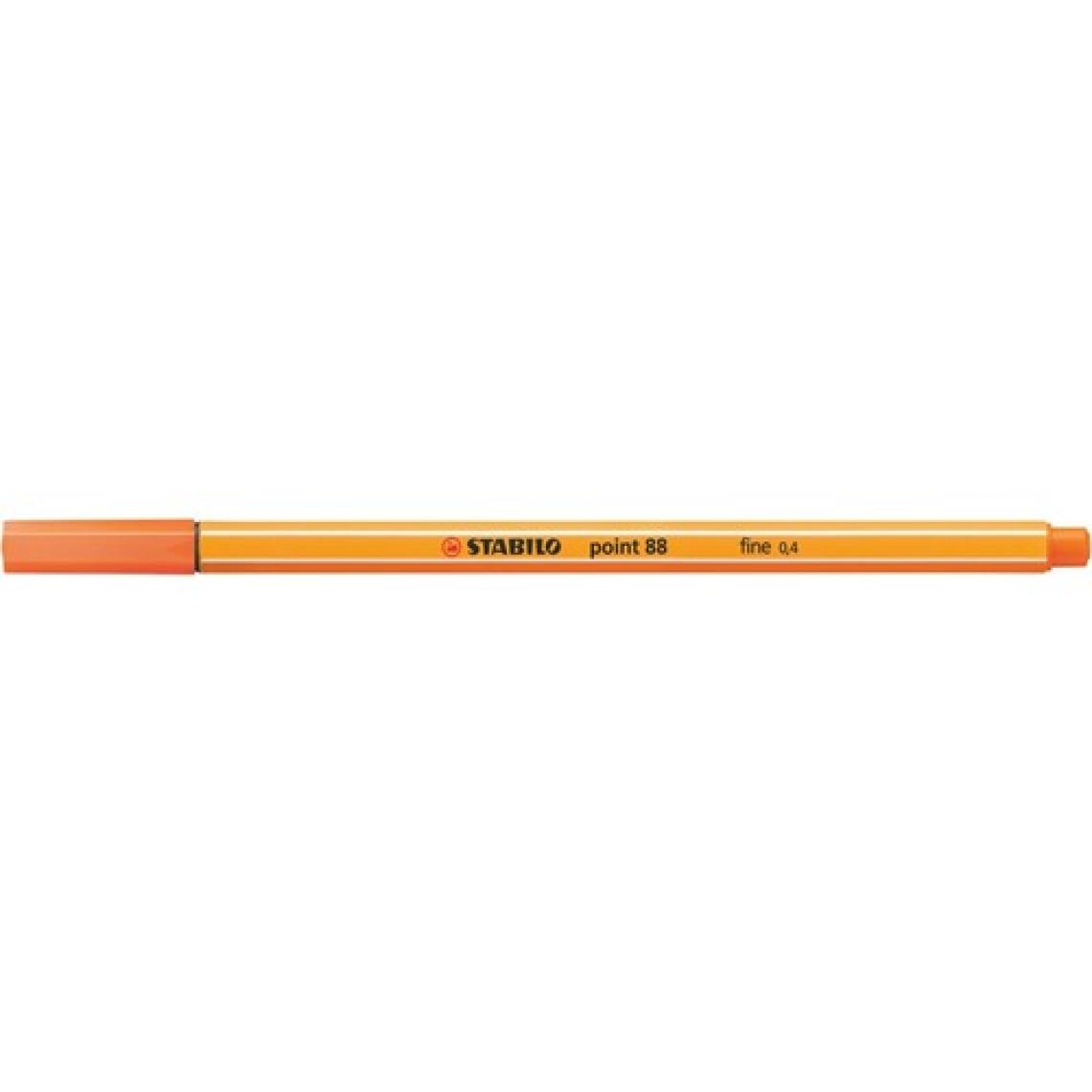 Stabilo Fineliner 88/30 Açık Alev Kırmızısı