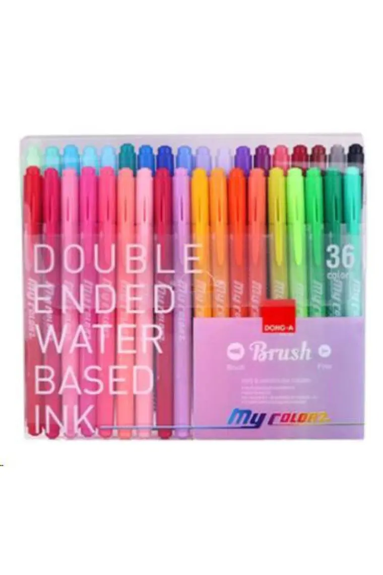 Dong-a Donga My Color2 Çift Taraflı Keçeli Kalem 36'lı Set